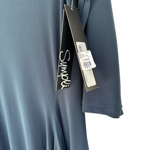 NWT Simpli Switch Dress Size 8 Stretchy Trapeze Silhouette Fit& Flare Adjustable - Picture 4 of 9